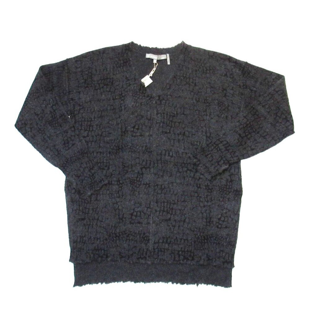 NWT 27 MILES MALIBU Paulina Sweater in Shadow Cashmere Pullover XS $298